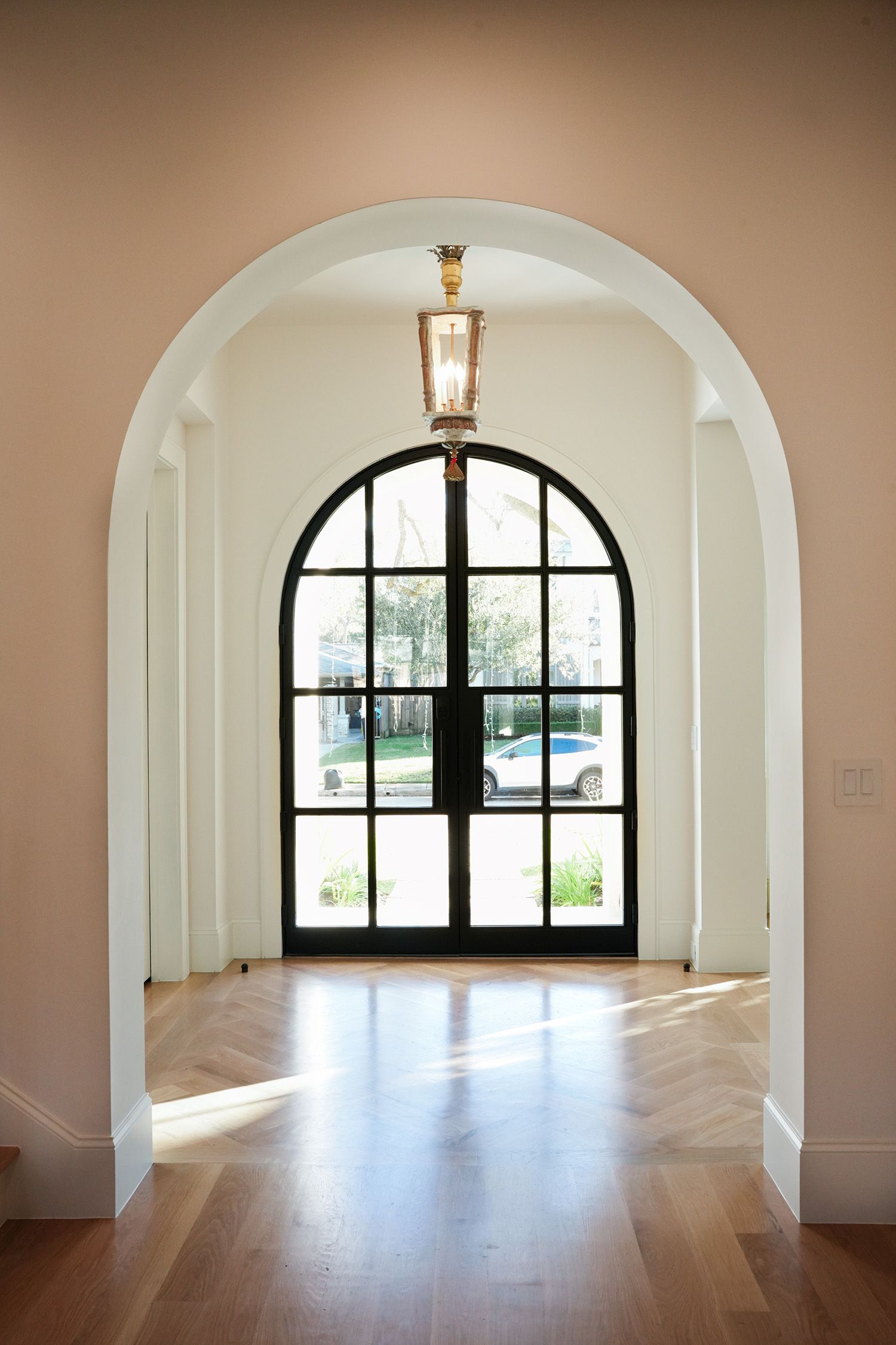 Front door - inside view